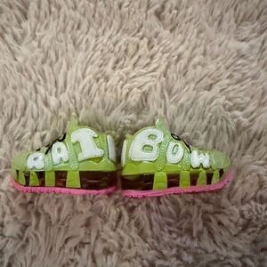 Rainbow High Doll Jade Hunter Green Sneakers Shoes RAINBOW Lettering B14
